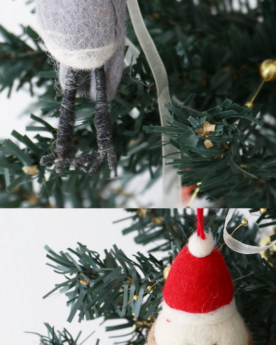 大人になった今こそ、飾りたい可愛さフェルトオーナメント