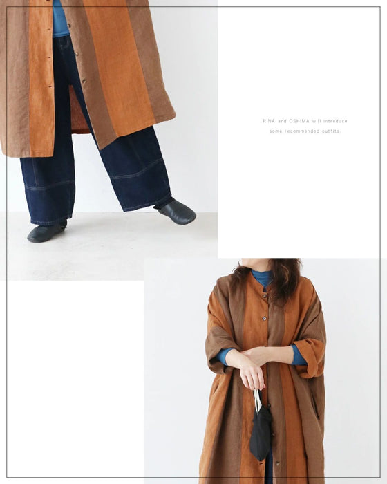 Sunday 服すき子 さらっとリネンワンピで快適♪マルシェ日和2点コーデセット