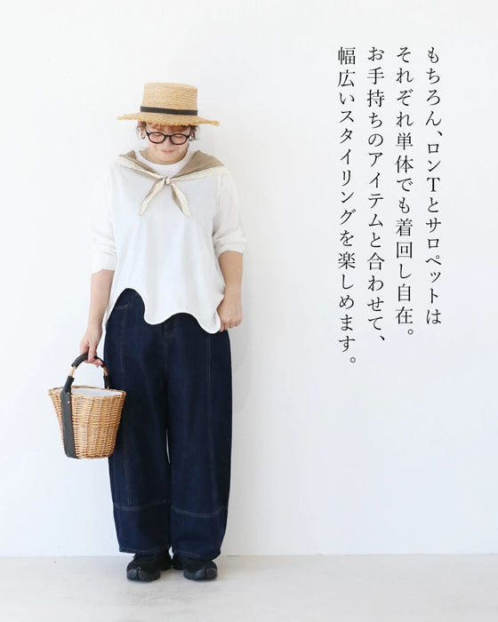 【set】Sunday服すき子 大人にちょうどいい ゆる甘コーデ　2点コーデセット