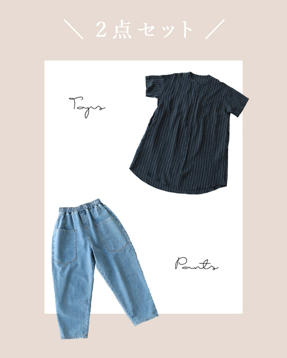 【S～4L対応】Sunday 服すき子　体型カバーも、おしゃれも叶えるこだわりのコーデセット