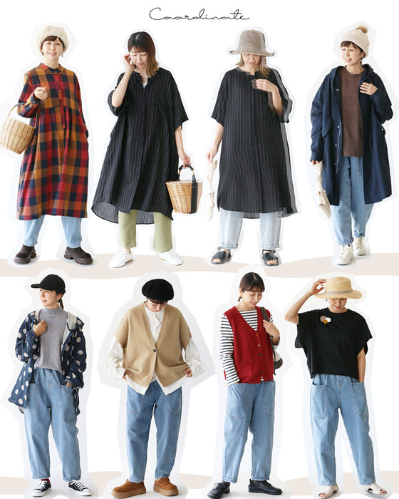 【S～4L対応】Sunday 服すき子　体型カバーも、おしゃれも叶えるこだわりのコーデセット