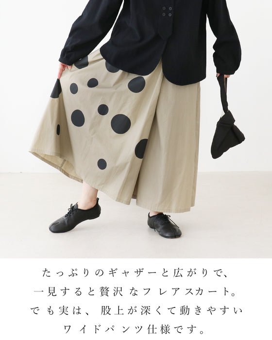 【S～4L対応】Sunday 服すき子 黒で引き締めて、ドットで華やぐ。モードフェミニンコーデセット