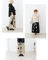 【S～4L対応】Sunday 服すき子 黒で引き締めて、ドットで華やぐ。モードフェミニンコーデセット