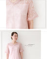 Simple and elegant blouse with full lace 