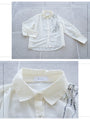 A loose shirt top with a hint of wood