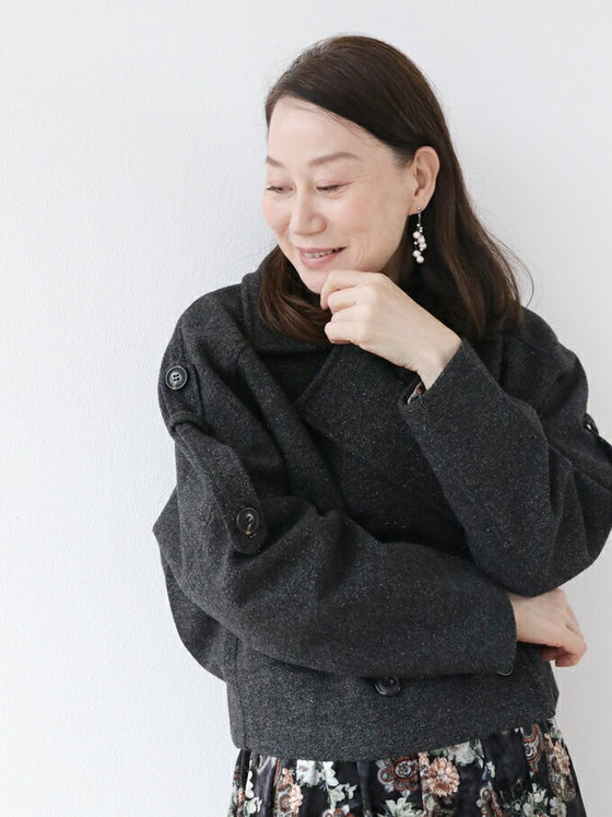 【セール商品返品交換不可】ドルマンスリーブジャケット