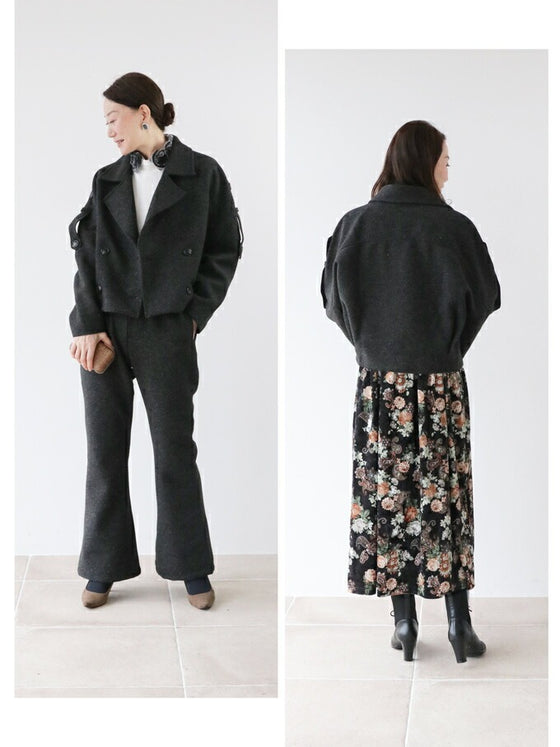 【セール商品返品交換不可】ドルマンスリーブジャケット