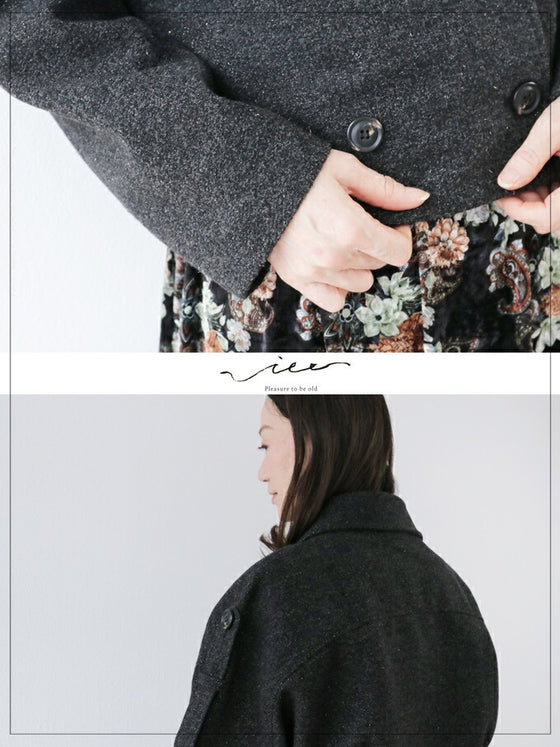 【セール商品返品交換不可】ドルマンスリーブジャケット