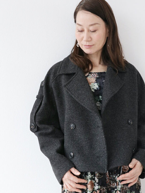 【セール商品返品交換不可】ドルマンスリーブジャケット