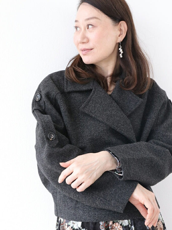 【セール商品返品交換不可】ドルマンスリーブジャケット