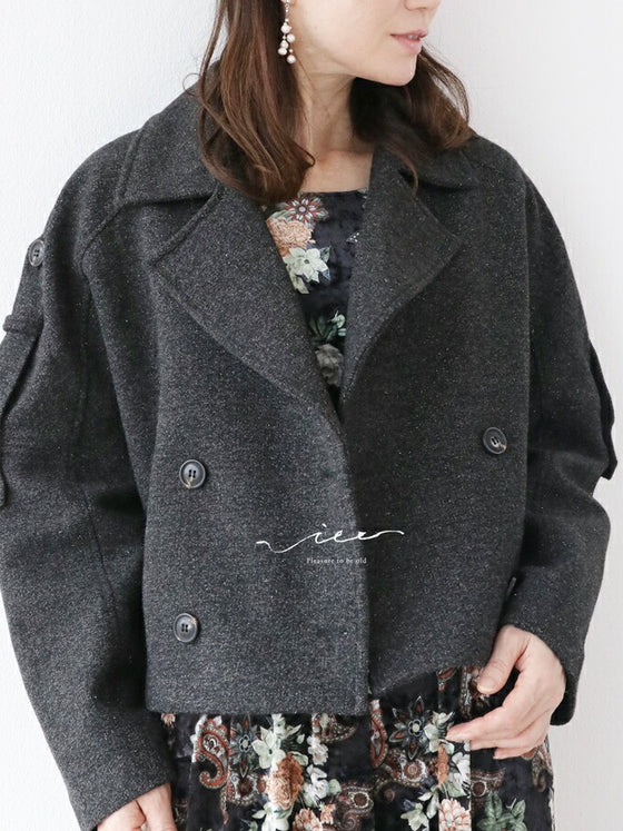 【セール商品返品交換不可】ドルマンスリーブジャケット