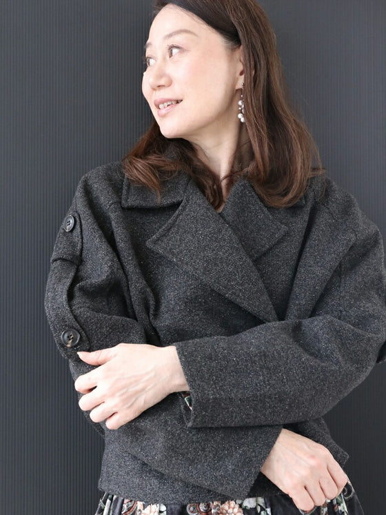 【セール商品返品交換不可】ドルマンスリーブジャケット