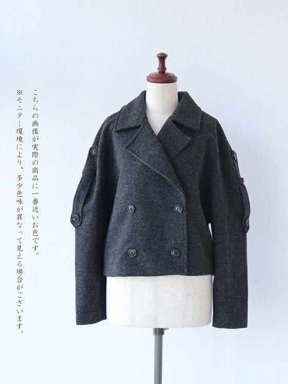 【セール商品返品交換不可】ドルマンスリーブジャケット