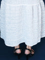 [Sale items cannot be returned or exchanged] Bumpy check dress