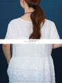 [Sale items cannot be returned or exchanged] Bumpy check dress