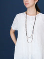 [Sale items cannot be returned or exchanged] Bumpy check dress