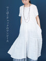 [Sale items cannot be returned or exchanged] Bumpy check dress