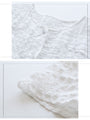 [Sale items cannot be returned or exchanged] Bumpy check dress