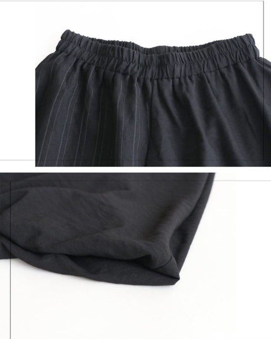 【セール商品返品交換不可】ストライプと片側ふわっとバルーンスカート