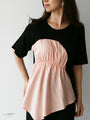 [Sale items cannot be returned or exchanged] Skillfully gathered top