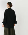 Tops with fluffy buds blooming on the sleeves