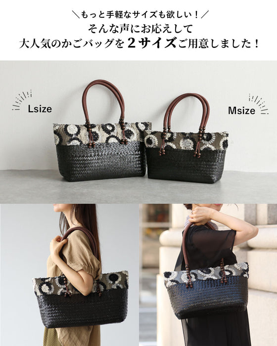 Original Casual and dignified basket bag