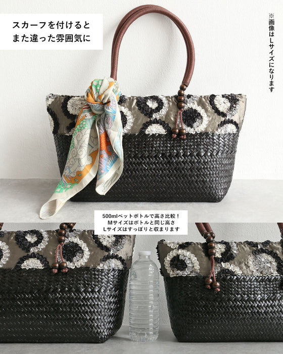 Original Casual and dignified basket bag