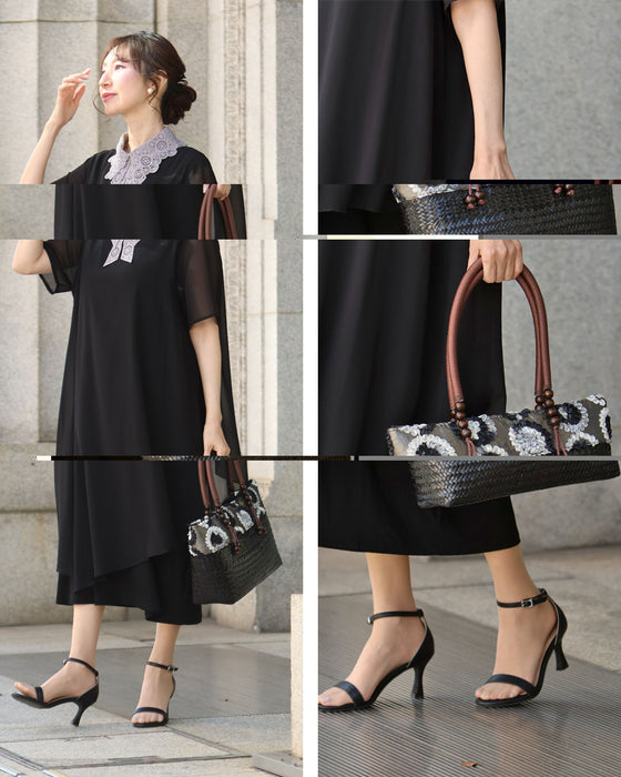 Original Casual and dignified basket bag