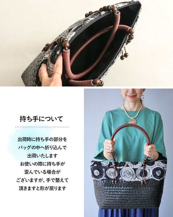 Original Casual and dignified basket bag