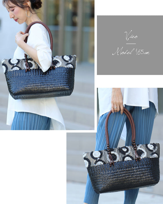 Original Casual and dignified basket bag