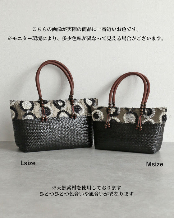 Original Casual and dignified basket bag