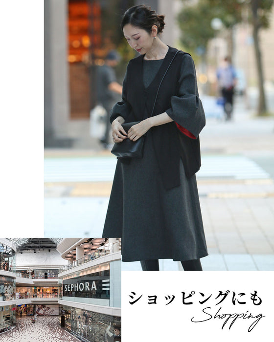 original 品良く映えるフレアワンピース