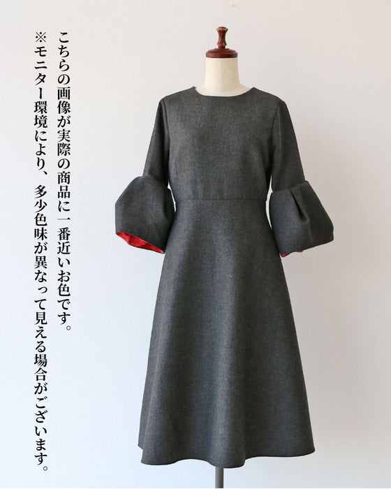 original 品良く映えるフレアワンピース