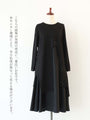 【アウトレット返品交換不可】上品すぎないクールな黒ワンピース