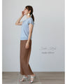 [Sale items cannot be returned or exchanged] A neat knit top