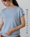 [Sale items cannot be returned or exchanged] A neat knit top