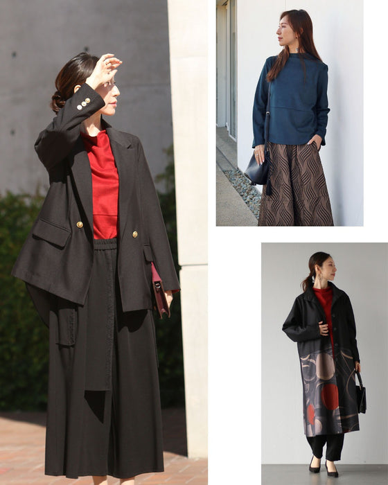 original 着回し力抜群オフネックトップス