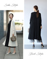 A stylish outerwear