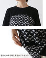 [Sale items cannot be returned or exchanged] A scarf design T-shirt that looks great right away