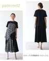 [Sale items cannot be returned or exchanged] A scarf design T-shirt that looks great right away