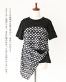 [Sale items cannot be returned or exchanged] A scarf design T-shirt that looks great right away