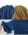 If you're having trouble with your outfit, don't hesitate to go for a flattering knit dress