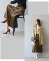 A natural and relaxed-looking washer-processed skirt