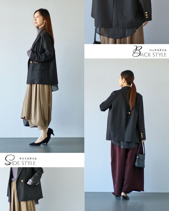 A casual, stylish tailored jacket for adults