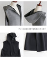 Layer it up for a stylish look with this long gilet