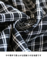 [Sale items cannot be returned or exchanged] A deformed check skirt for adults with a variety of individuality