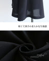 Soft black deformed beautiful tunic