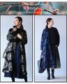 Gradient denim skirt for a sophisticated look