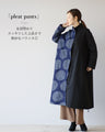 Outerwear made of different materials with striking dots