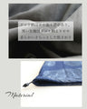 Outerwear made of different materials with striking dots
